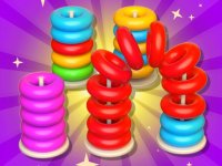 Color Ring Stack Puzzle